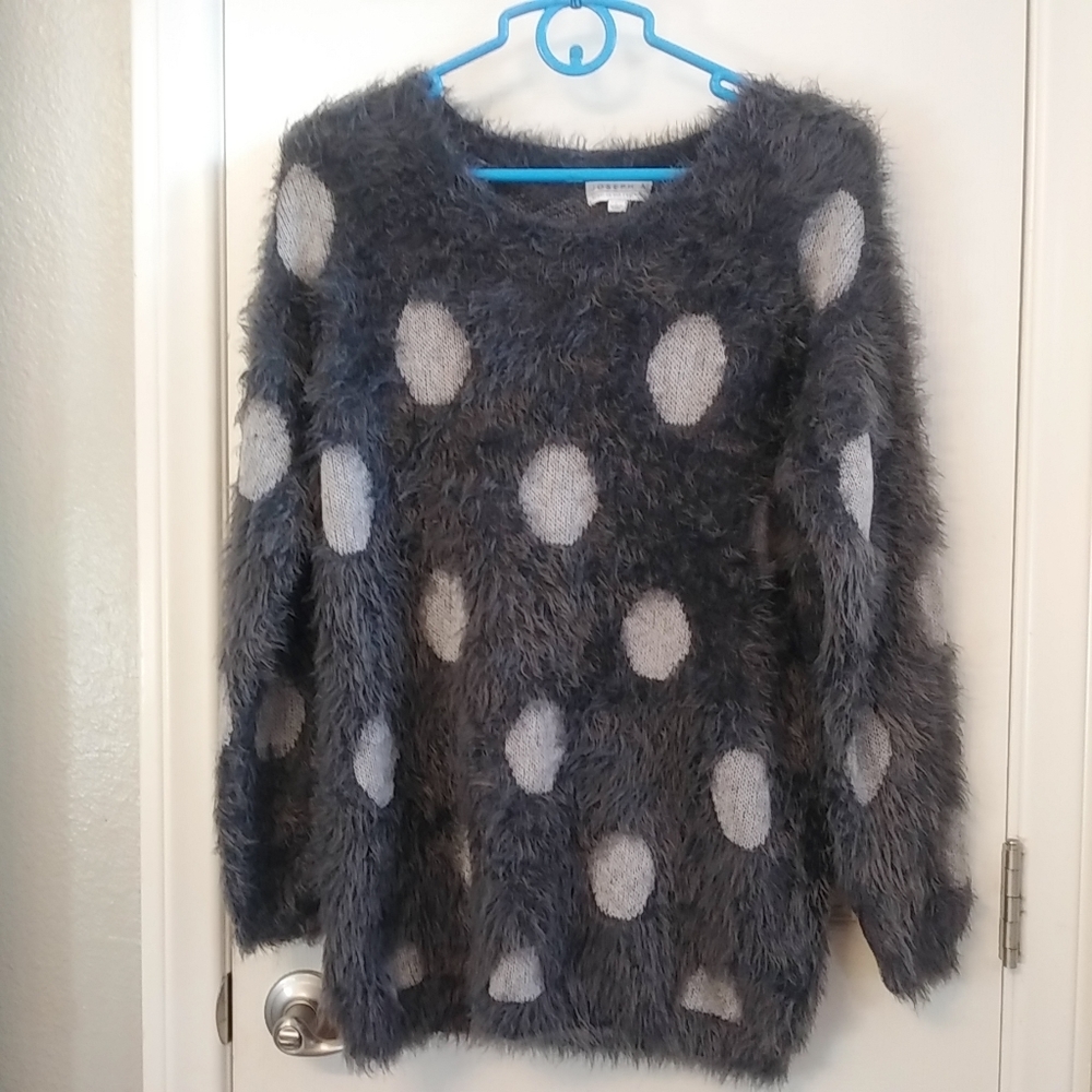 Joseph A. polka dot sweater